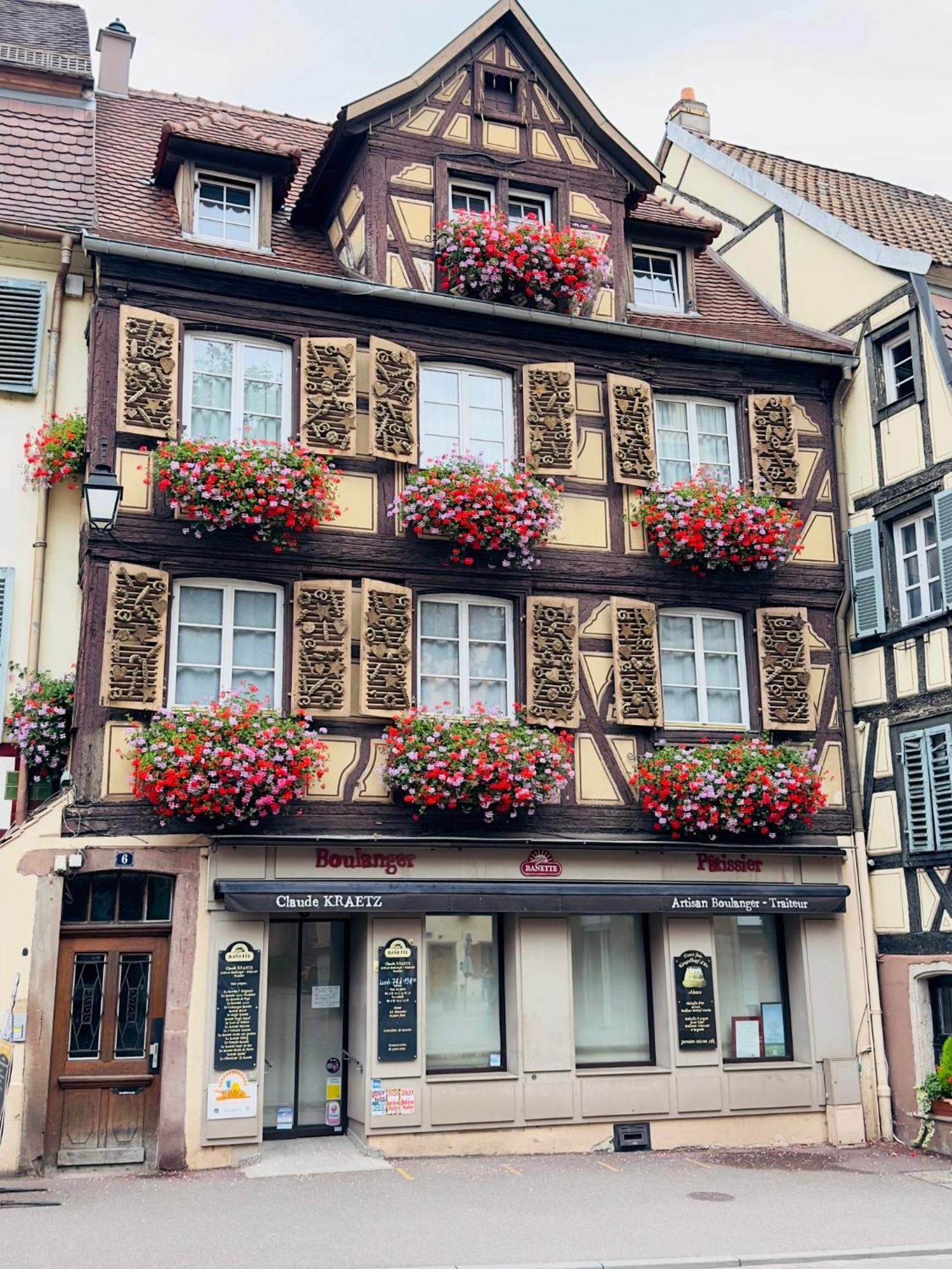 B&B Chez L'Habitant Chambre Privative Sur La Route Des Vins Tv Parking Box Velo Issenheim エクステリア 写真